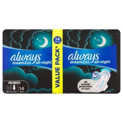 Always Ultra Extra Long Night Duo 14's